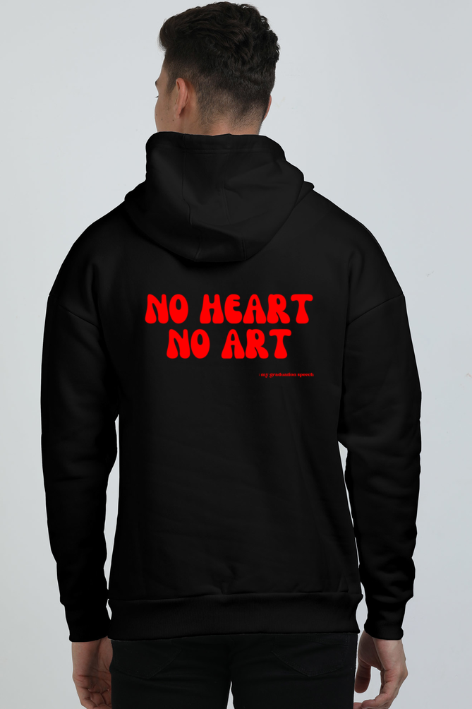 No Heart Heavyweight Oversized Hooded Sweatshirt